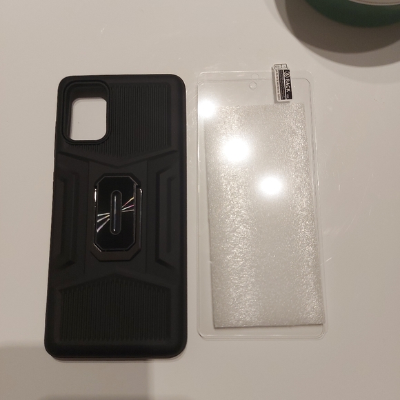 Samsung Galaxy Case A71 with Screen Protector - Picture 1 of 5